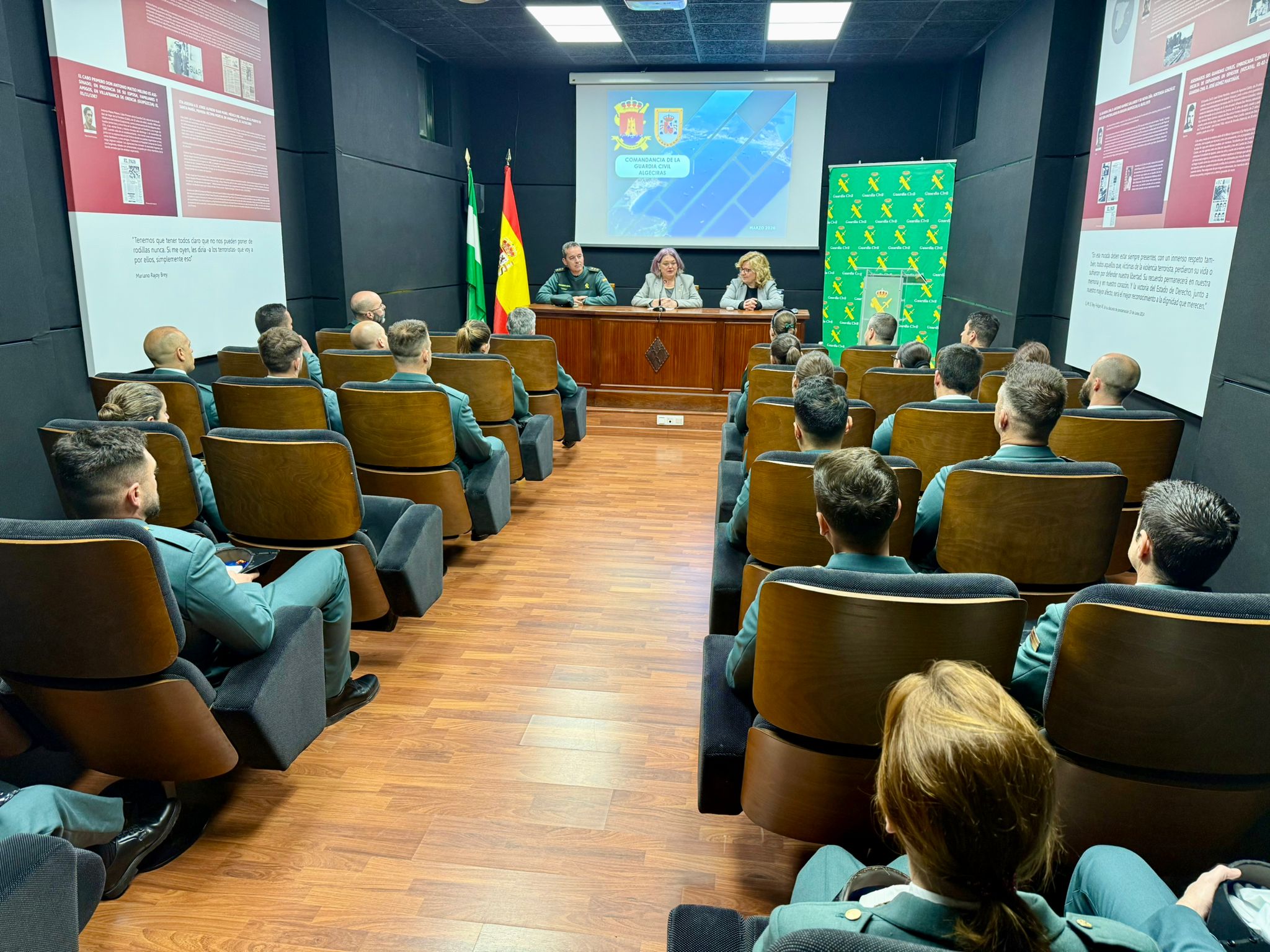 El Campo de Gibraltar se refuerza con 38 nuevos guardias civiles.