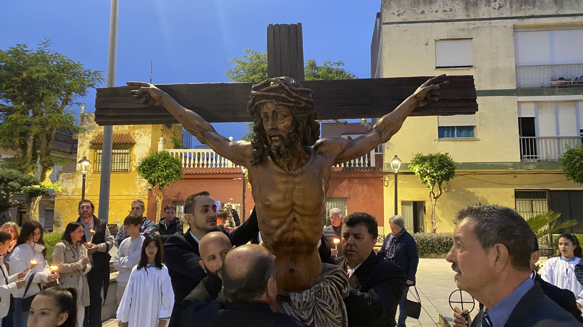 La Semana Santa 2026 comienza en San Roque este Viernes de Dolores con dos vía crucis