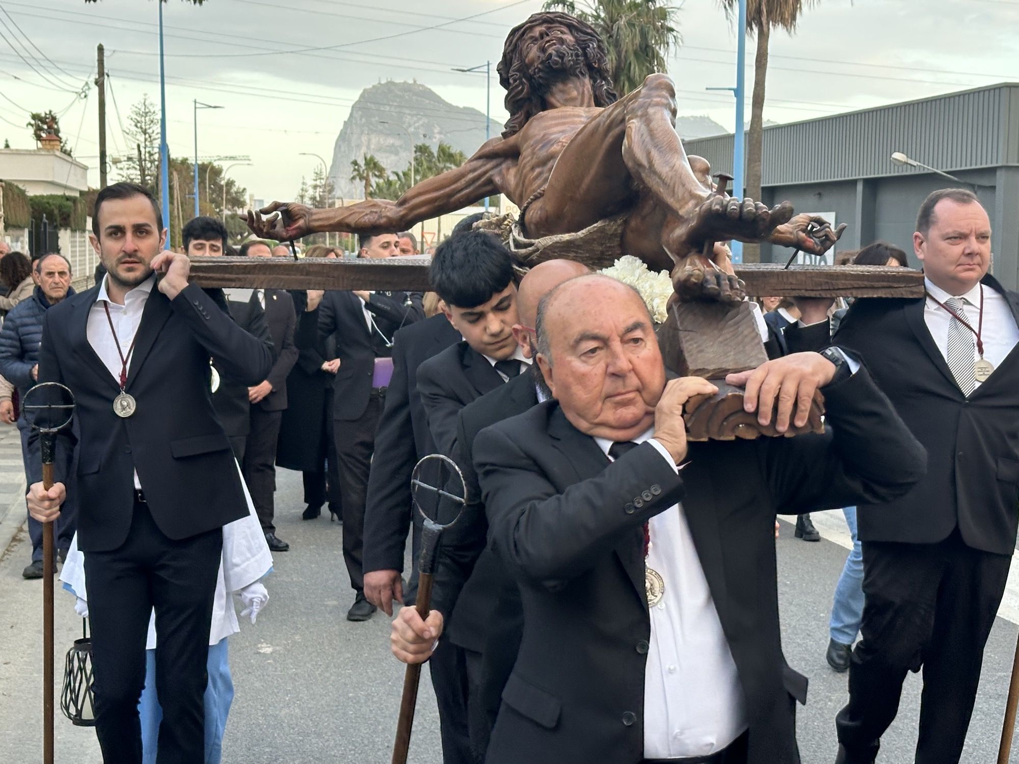 Via Crucis Campamento. 