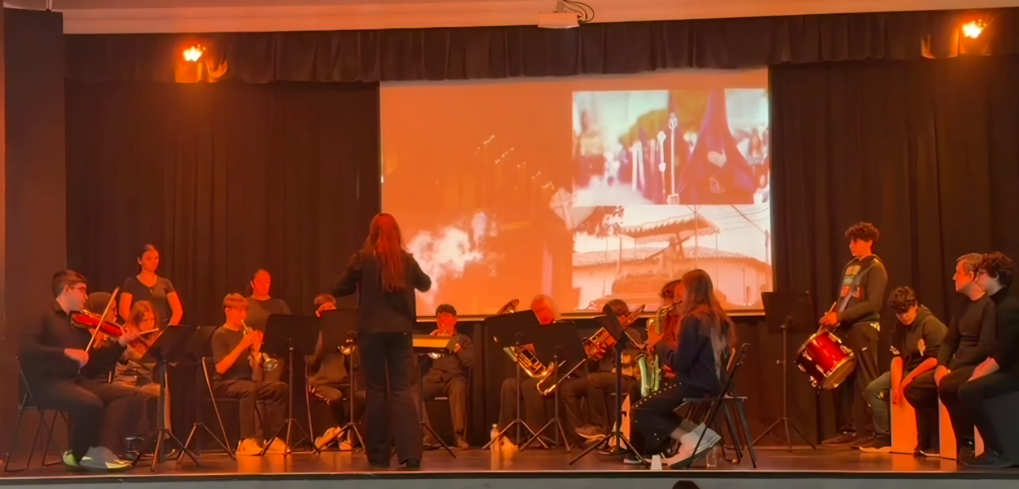 El IES Isla Verde de Algeciras celebra un excelente Concierto de Semana Santa