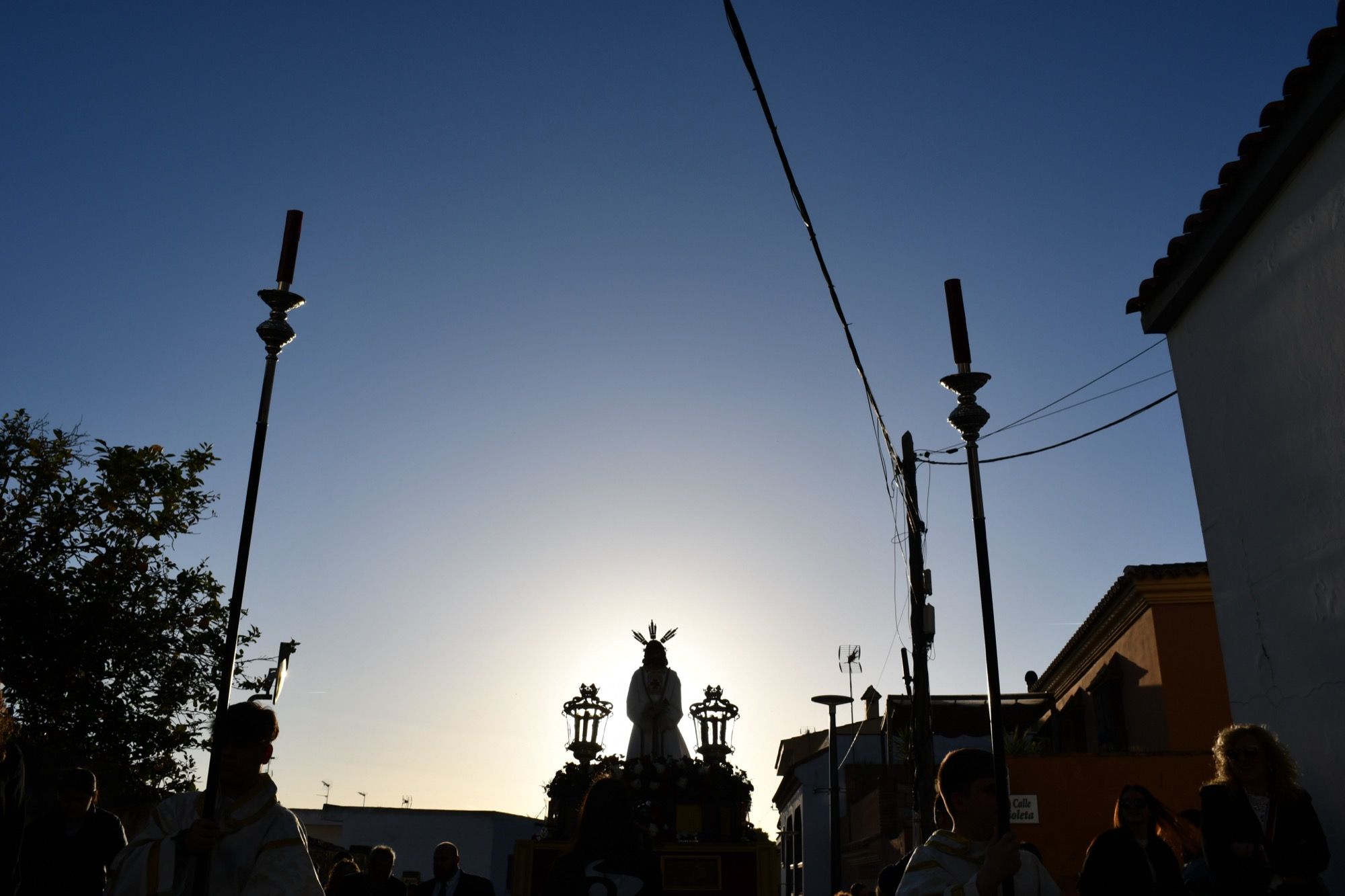 El Cautivo recorre las calles de Taraguilla en el Sábado de Pasión