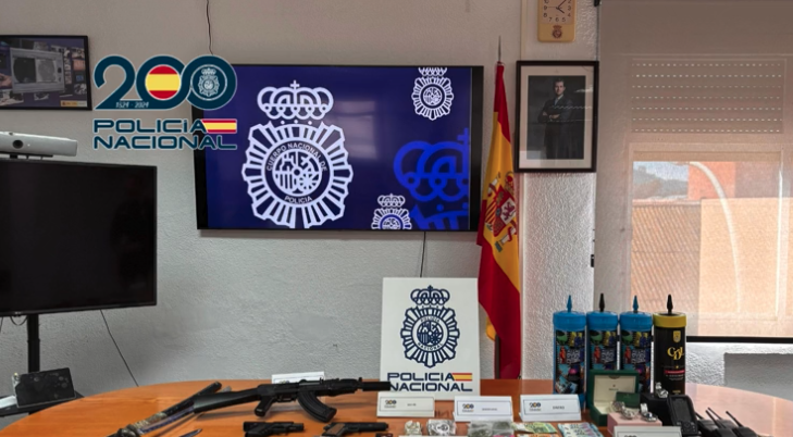La Policía Nacional desarticula un grupo criminal dedicado a la venta de hachís en La Línea