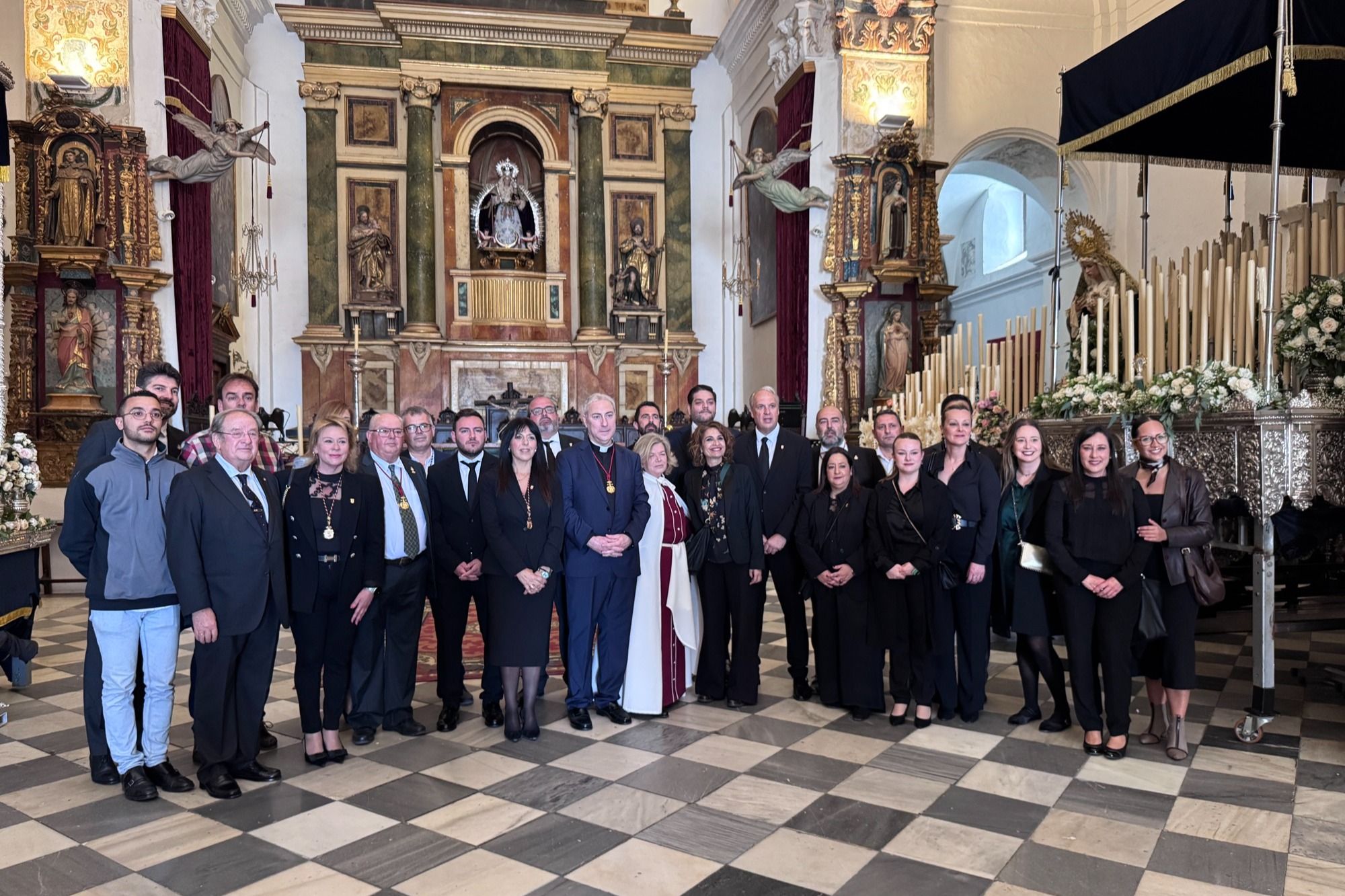 María Jesús Montero disfruta de la Magna de San Roque María Jesús Montero disfruta de la Magna de San Roque