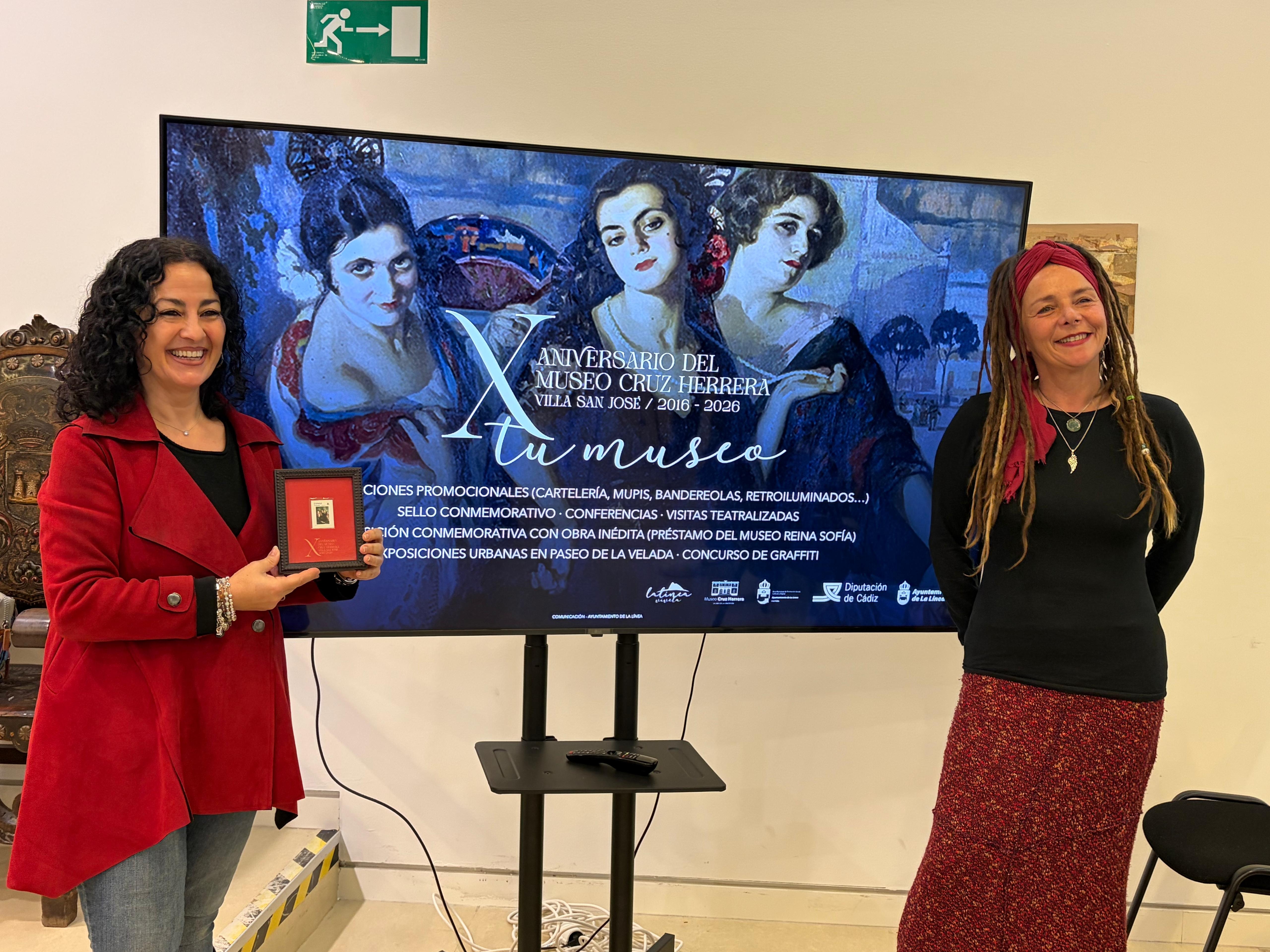 El legado de Cruz Herrera toma la calle en el décimo aniversario de su museo en La Línea. Foto: S.F. / 8Directo