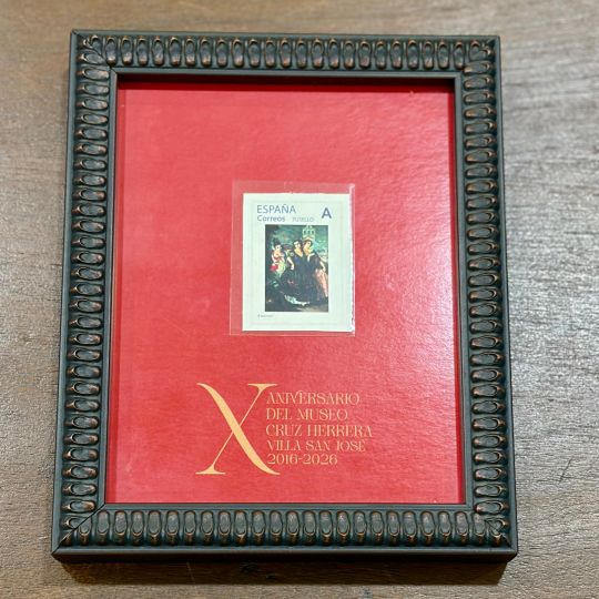 Nuevo sello conmemorativo con motivo del décimo aniversario del museo Cruz Herrera.