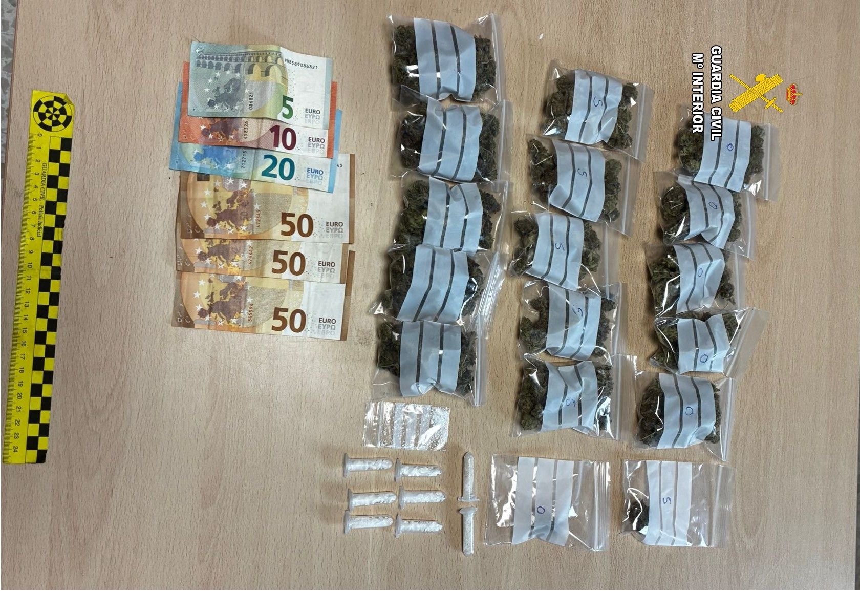 Detenido en Tarifa un ciudadano alemán con cocaína, MDMA y marihuana listas para su venta Detenido en Tarifa un ciudadano alemán con cocaína, MDMA y marihuana listas para su venta