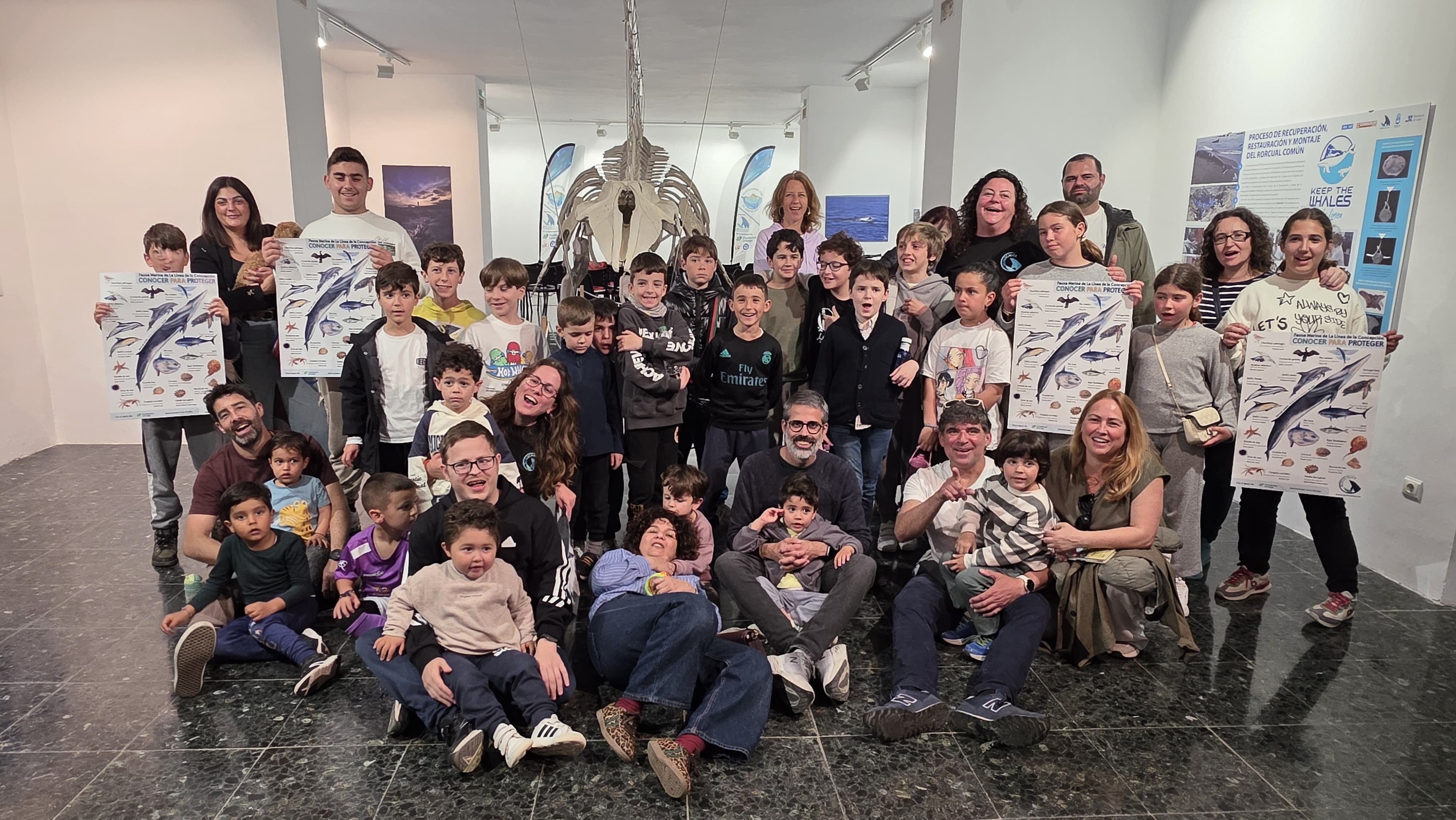 La fauna marina de La Línea se convierte en arte y divulgación en el nuevo póster de Ecolocaliza