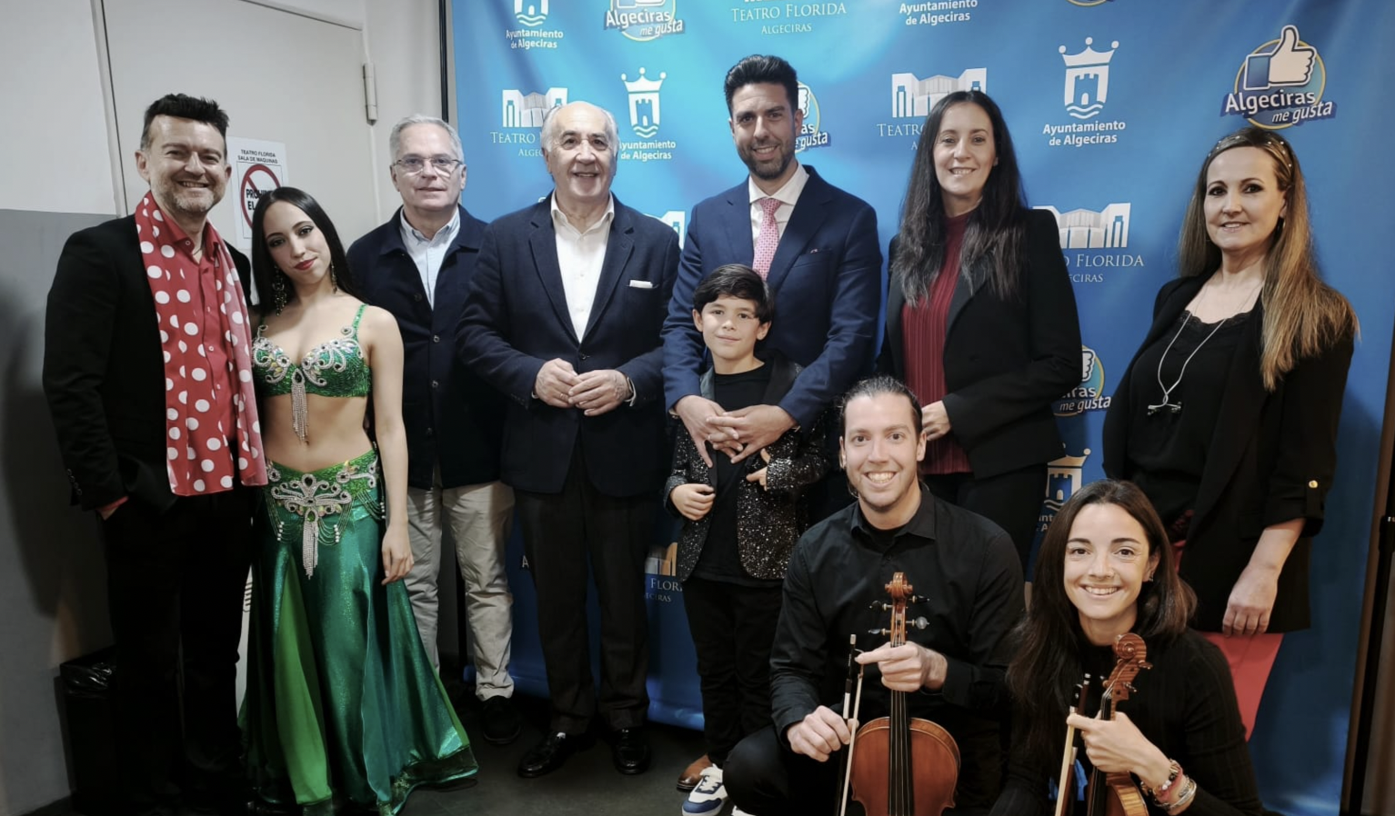 Diego Valdivia llena el Teatro Florida y reafirma su proyección internacional desde Algeciras
