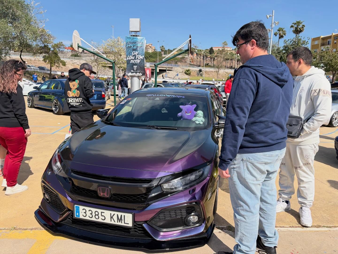 El tuning y el rugido de los motores toman el Parque Feria de Algeciras. Foto: S.F. / 8Directo