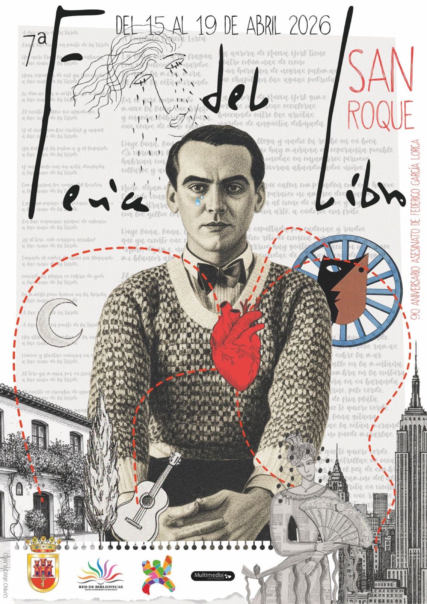 Cinco autores firmarán sus libros en la VII Feria del Libro de San Roque