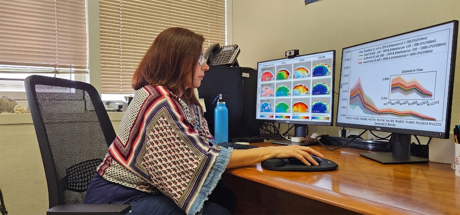 Investigadoras de la UCA logran detectar desde satélite vertidos fecales en aguas de baño