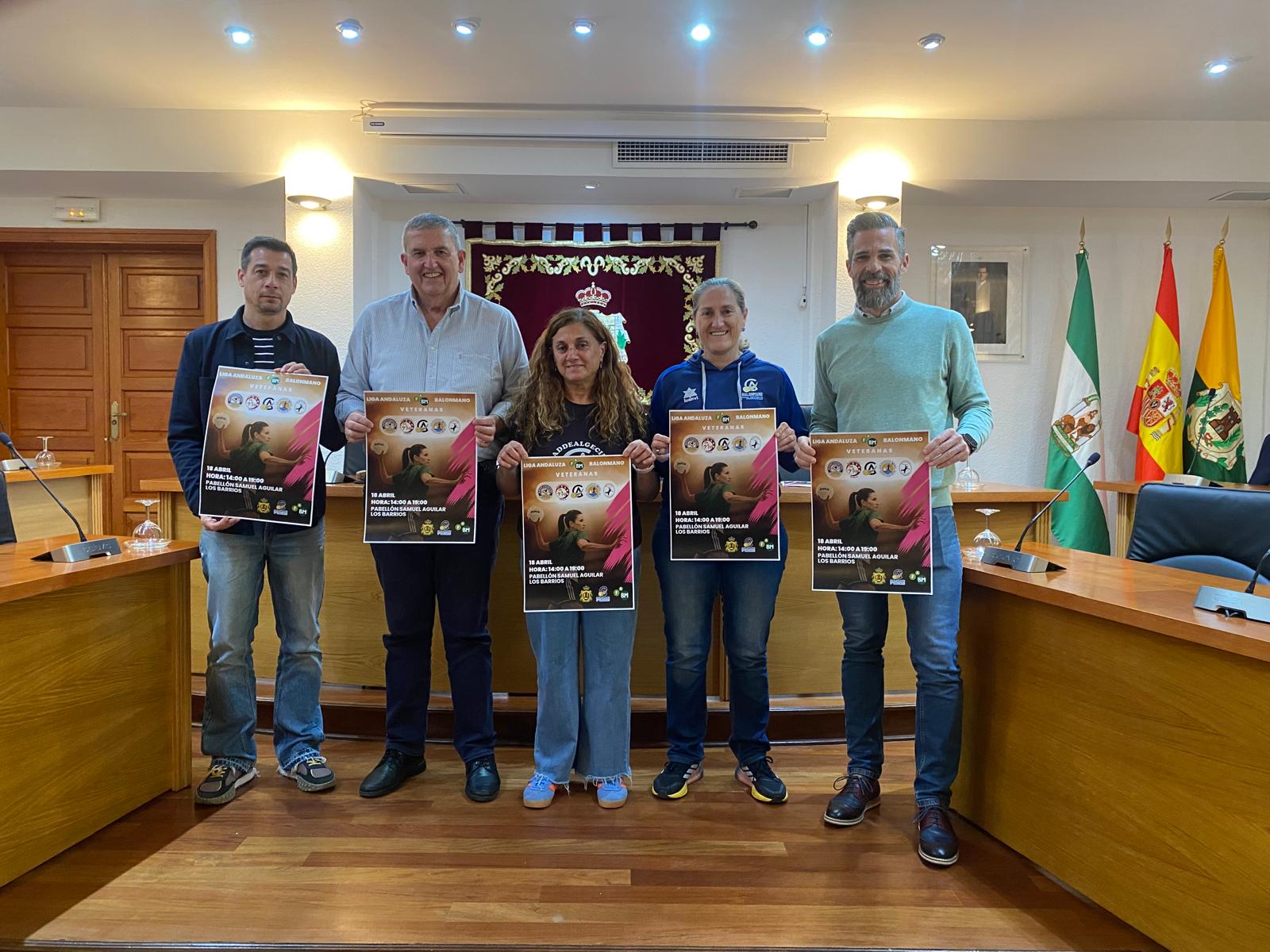 Los Barrios acoge este sábado 18 de abril la jornada de la Liga Andaluza de Veteranas de Balonmano