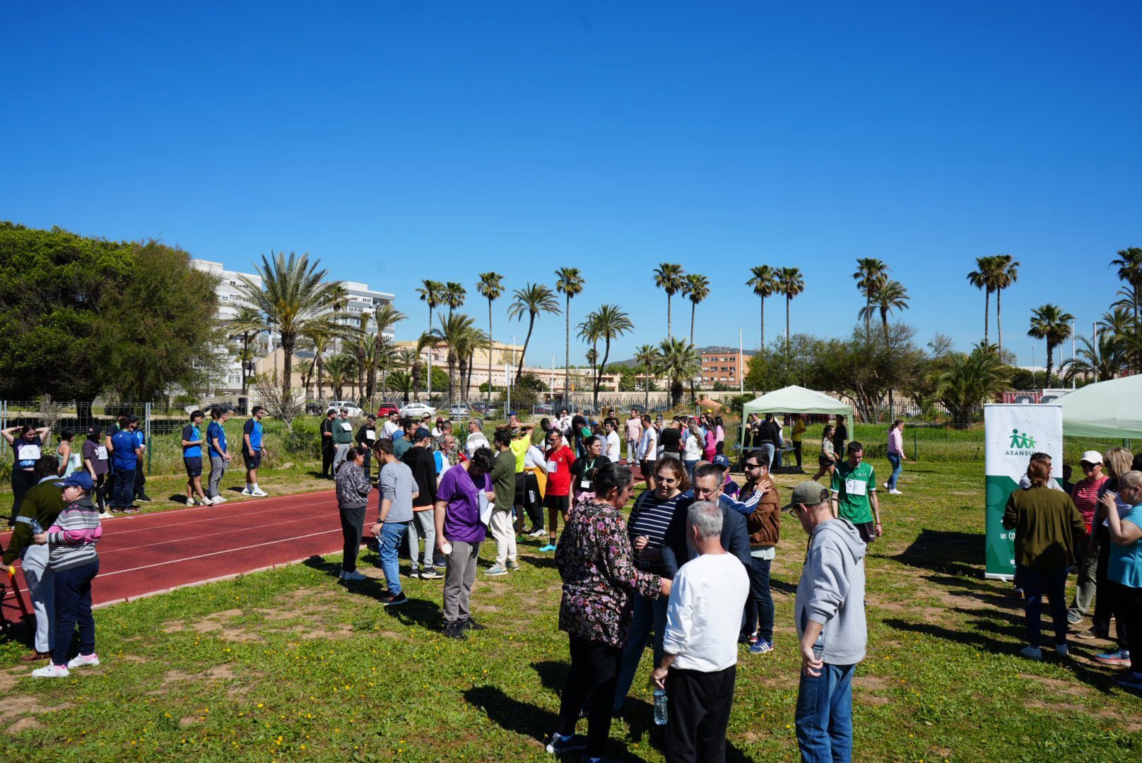 Más de 130 personas del Campo de Gibraltar participan en las segundas Olimpiadas de Asansull