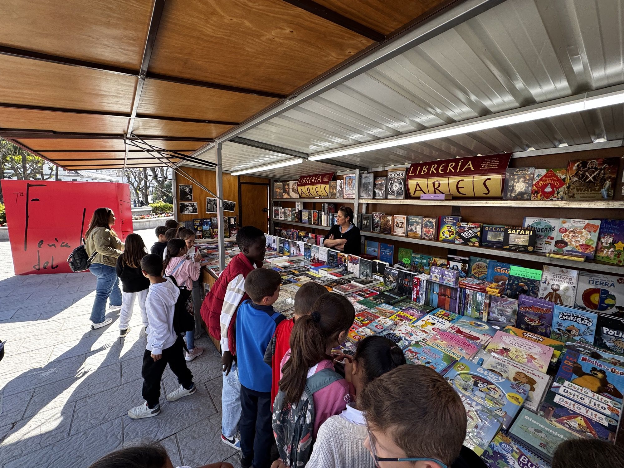 La séptima Feria del Libro de San Roque continúa este jueves con talleres y cuentacuentos 