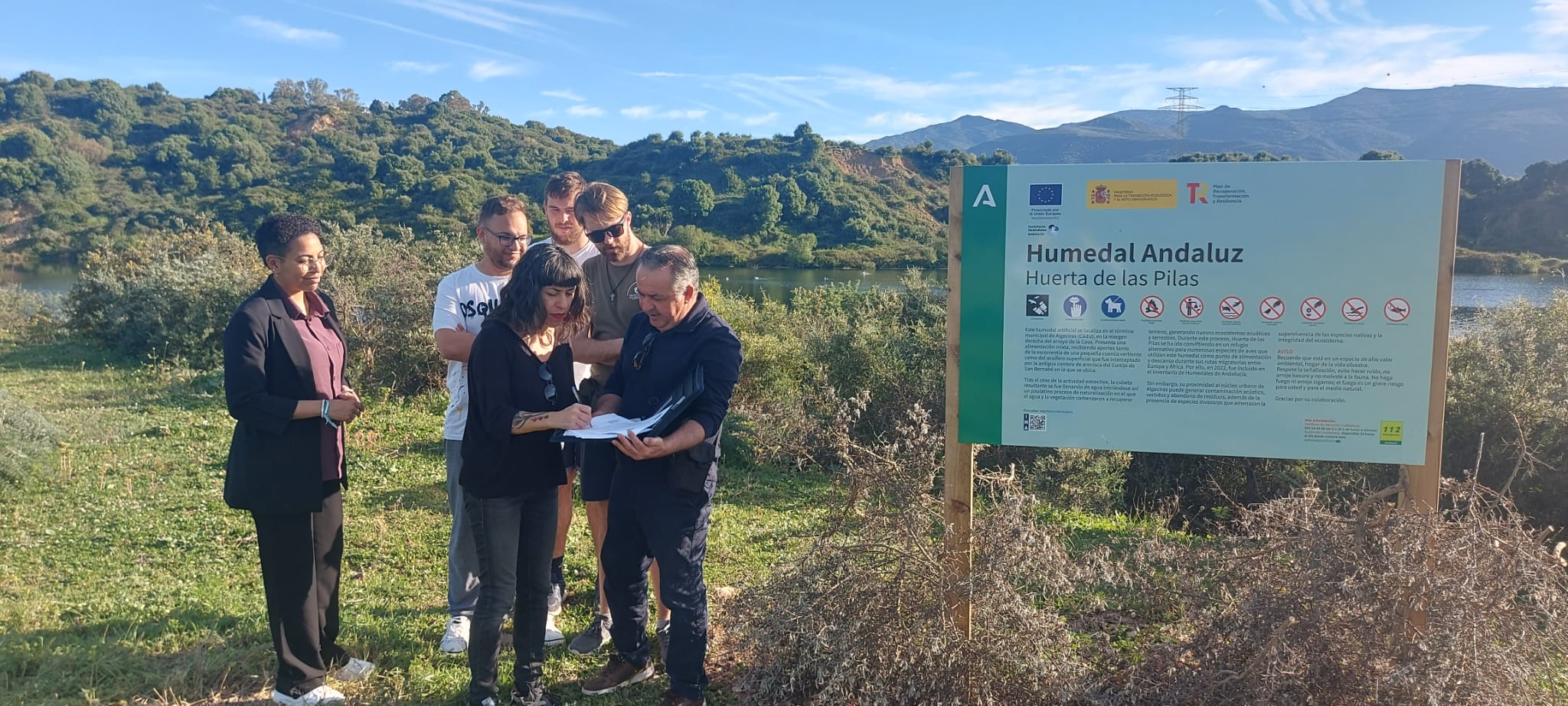 Adelante Andalucía apoya que la Laguna de las Pilas sea gestionada por la asociación Huerta de las Pilas