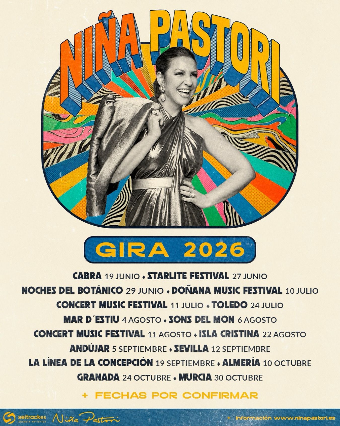 La Niña Pastori actuará en La Línea el próximo 19 de septiembre con su espectáculo 'Periódico de Ayer'