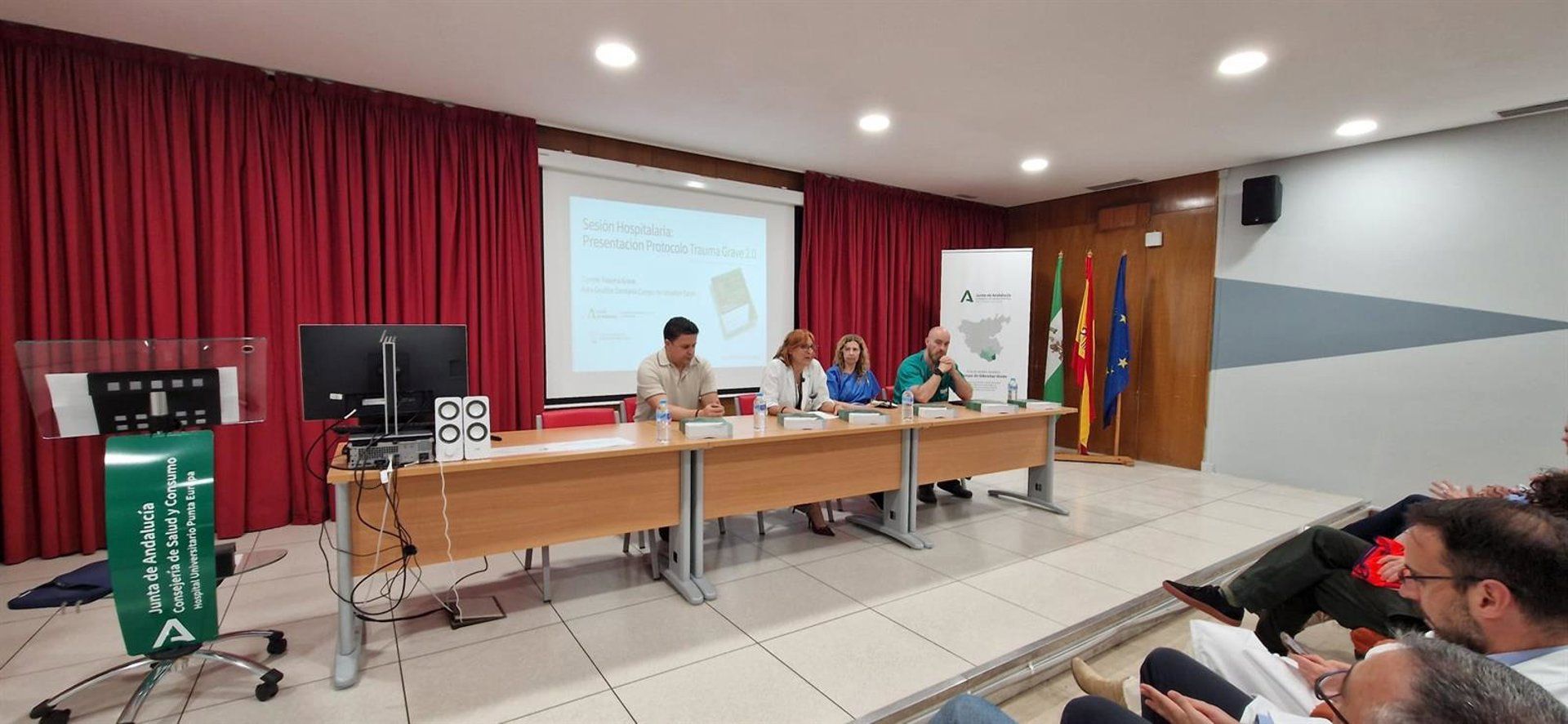 Presentación de la guía de asistencia al trauma grave. - JUNTA DE ANDALUCÍA.