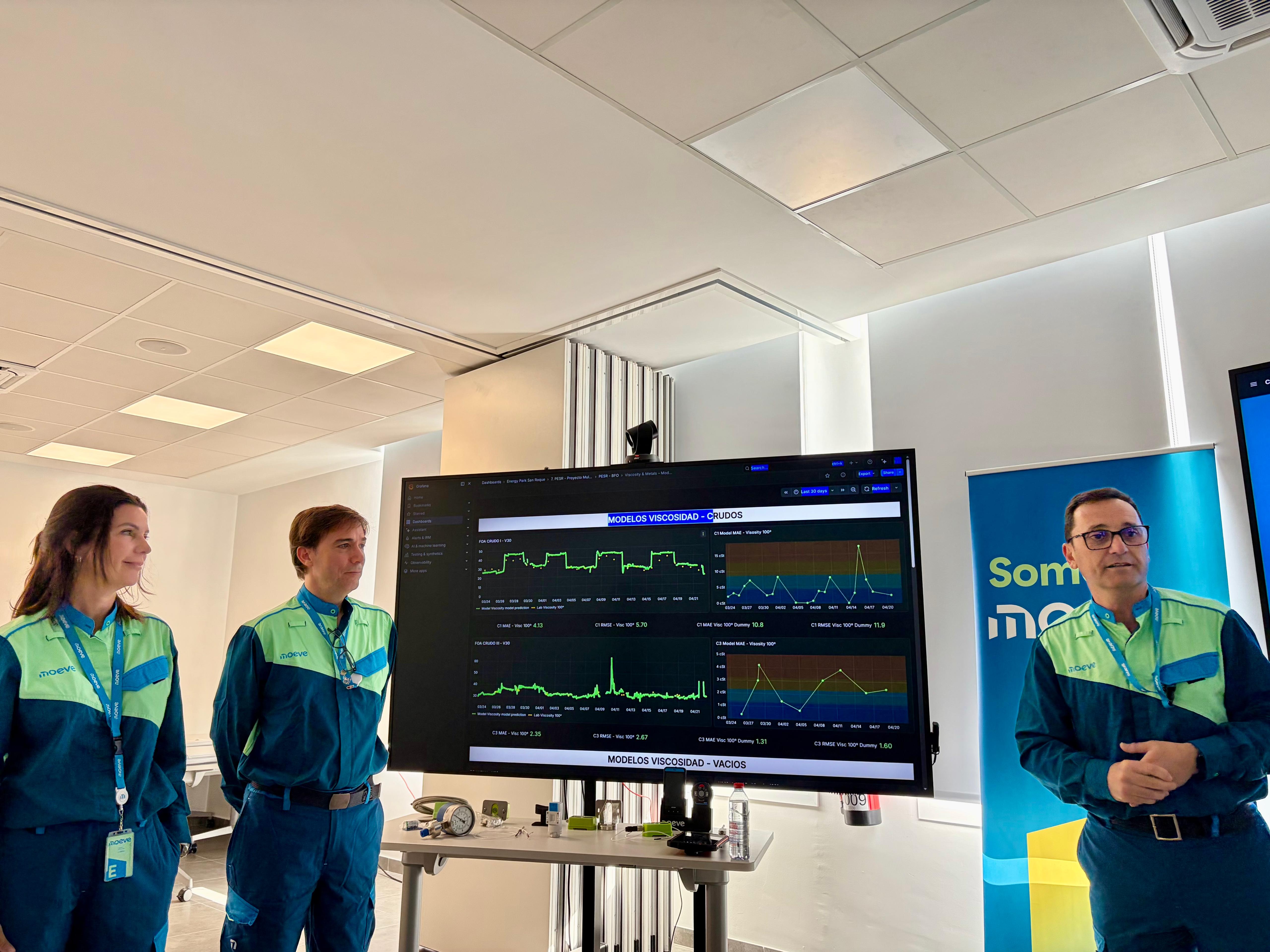 La IA se abre paso en las plantas de Moeve en San Roque y Huelva para optimizar procesos. Foto: Sofía Furse. 