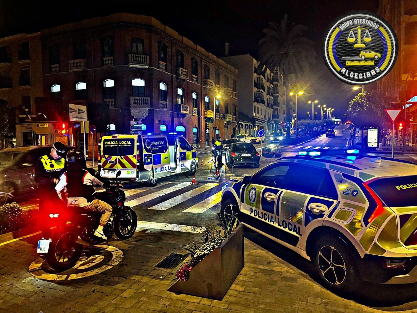 La Policía Local de Algeciras registra solo un 0,26% de denuncias en su última campaña de controles de velocidad