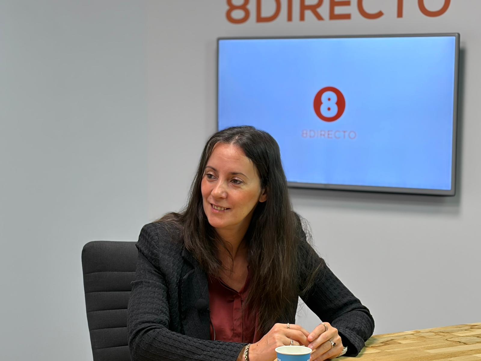Yéssica Rodríguez: "Estamos volviendo a ver grúas en Algeciras después de muchos años". Fotos. Sofía Furse. 