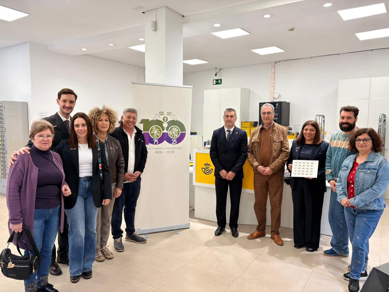 Correos se suma al Centenario de la Hermandad del Huerto de Tarifa con la emisión de un sello conmemorativo