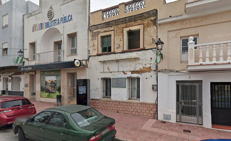 Imagen de Google Maps. El Ayuntamiento de Tesorillo convertirá la antigua Fonda Solís en un espacio cultural dedicado a los jóvenes