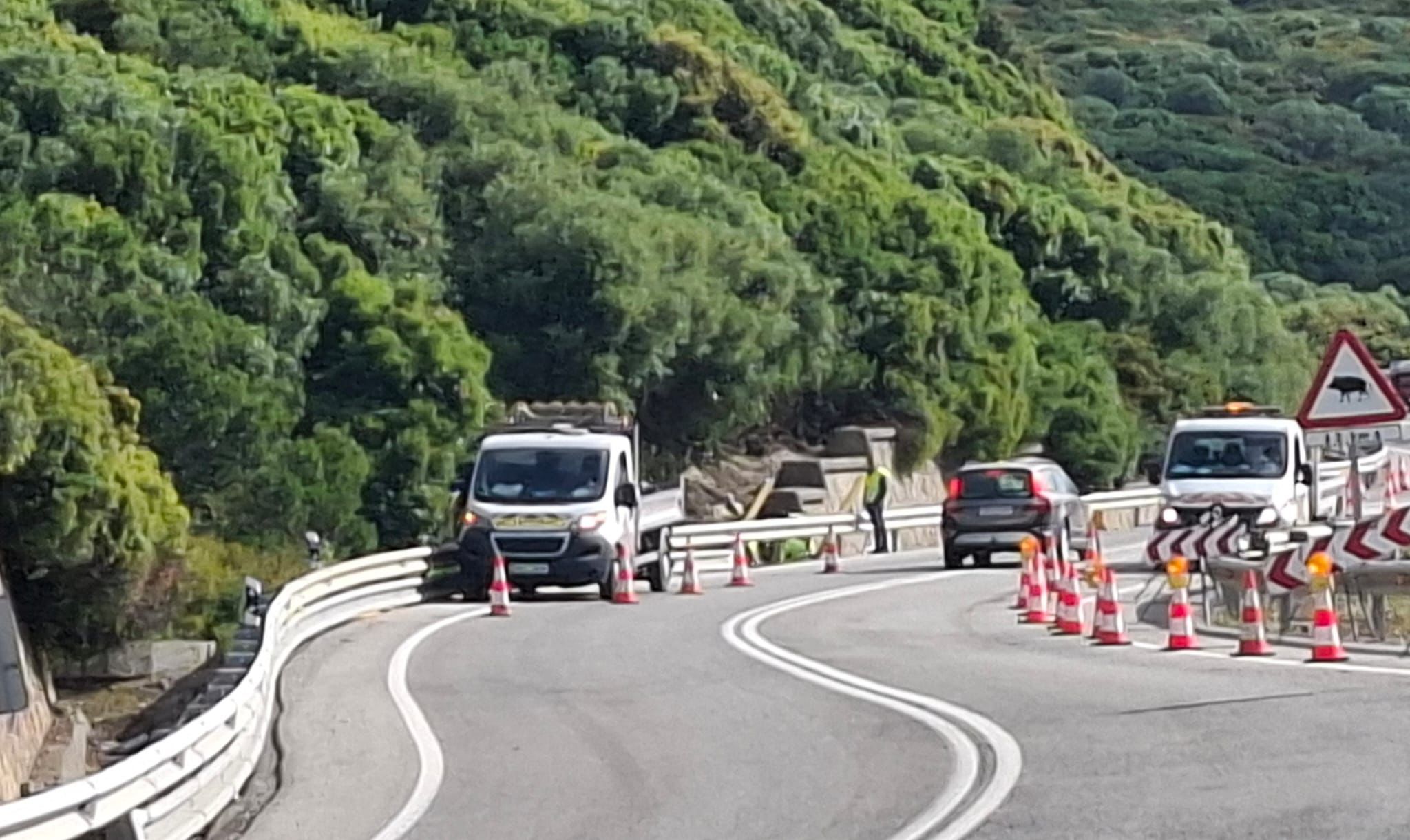 La N-340 abrirá un carril provisional por sentido para mejorar la circulación y aliviar el tráfico