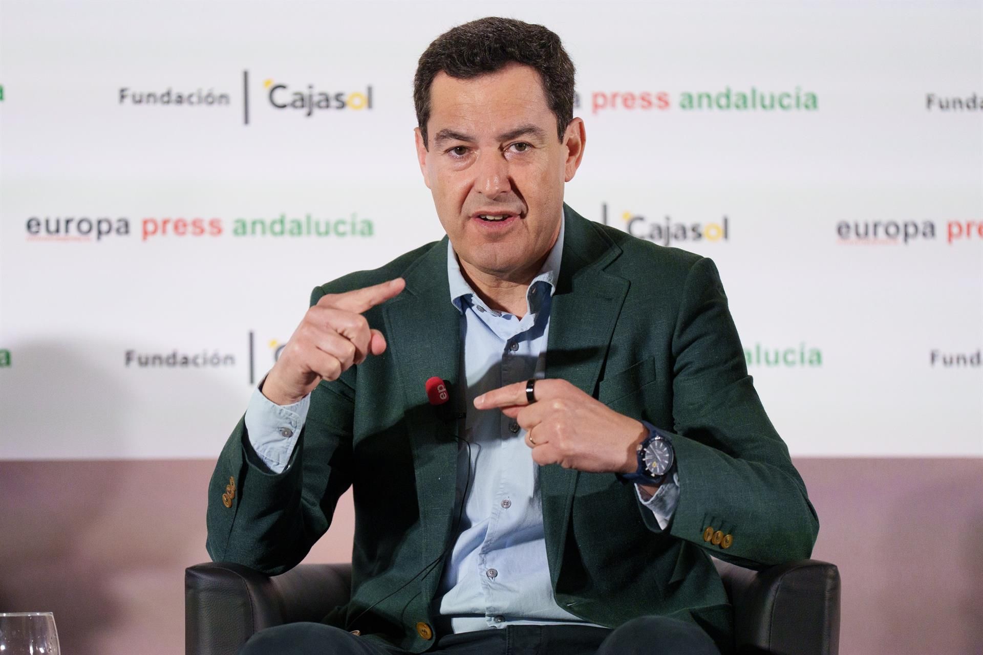 Moreno: "No tengo voluntad de gobernar con Vox, pero deciden los ciudadanos; respetaré el veredicto de las urnas"