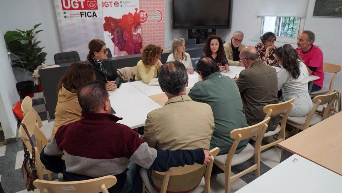 Por Andalucía y sindicatos defienden los servicios públicos y el empleo en el Campo de Gibraltar