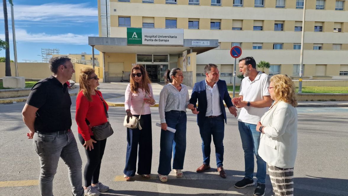 El PSOE prioriza la recuperación de la sanidad pública y denuncia el "abandono" de Moreno a Algeciras
