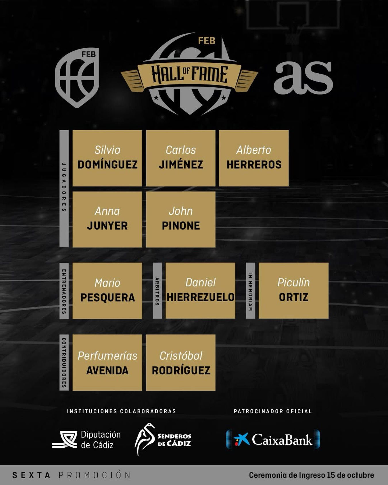 La Línea acogerá en octubre el Salón de la Fama del baloncesto español