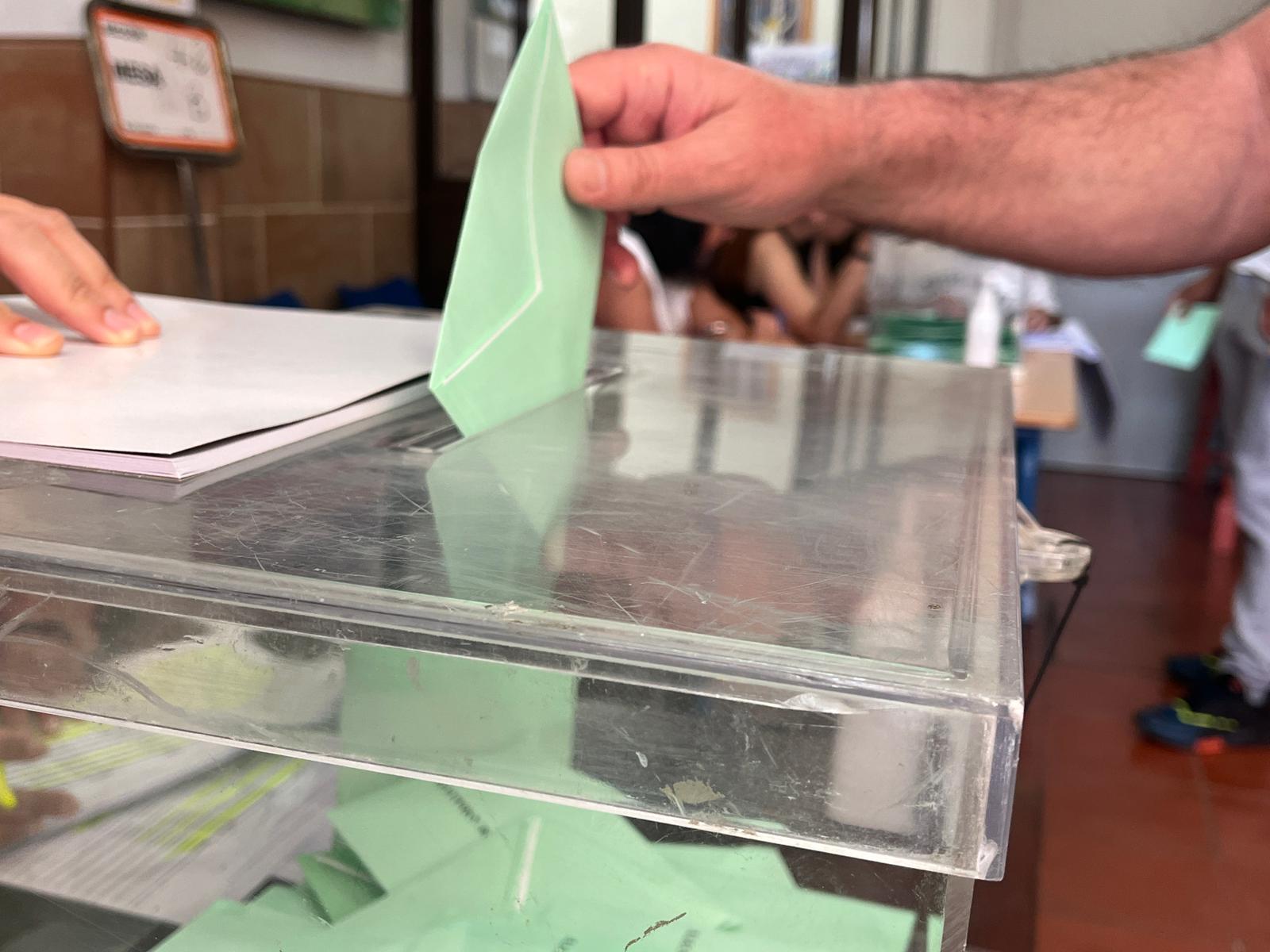 La participación sube casi tres puntos en el Campo de Gibraltar en el segundo avance de las elecciones andaluzas. Foto: B.J. 
