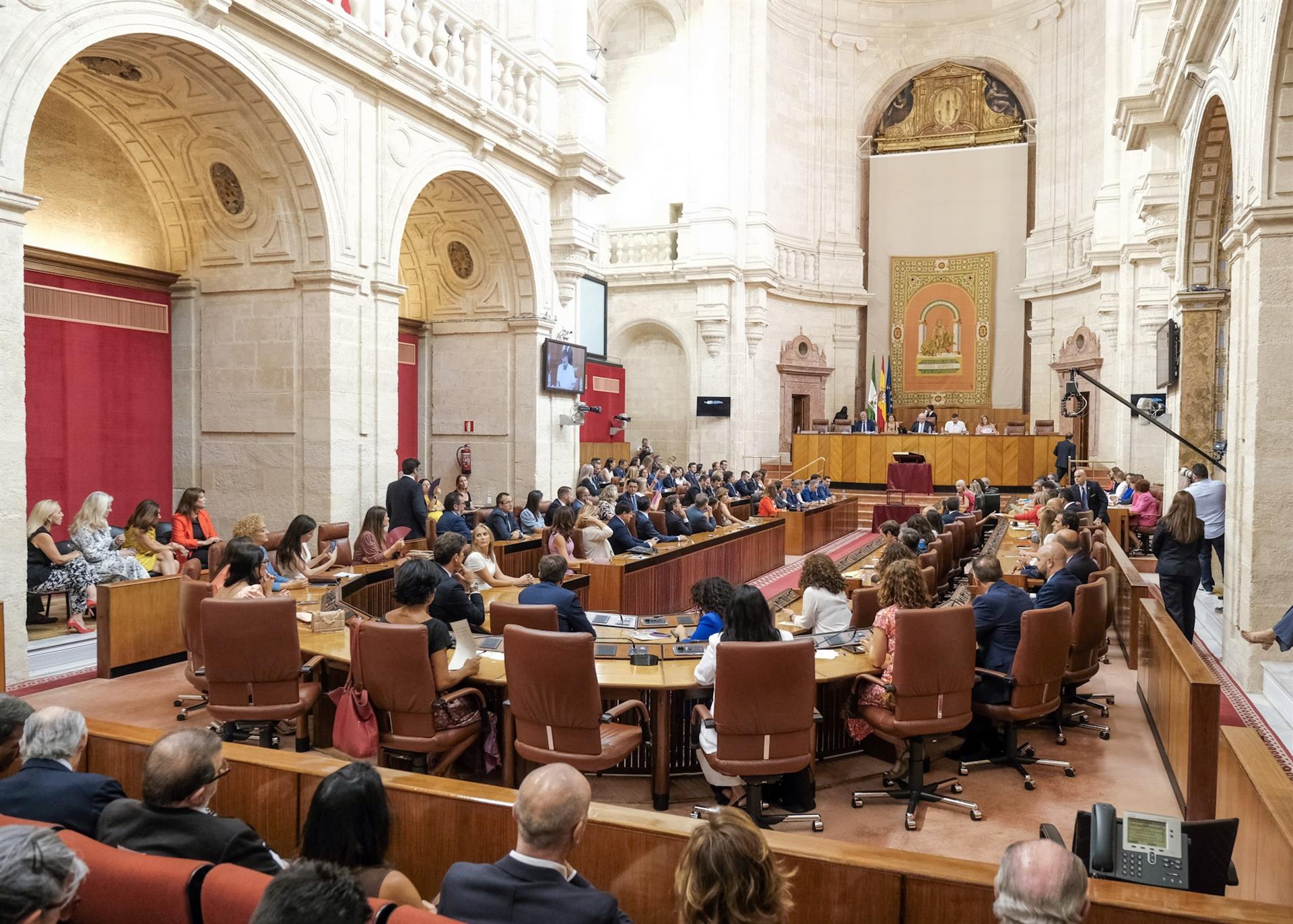 Archivo - Sesión constitutiva de la XII legislatura en el Parlamento de Andalucía (Foto de archivo). - ALFREDO DE ANCA/PARLAMENTO DE ANDALUCÍA - Archivo