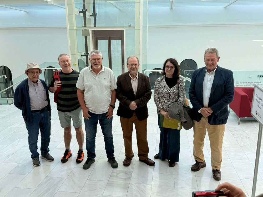 Participantes en la conferencia. Más de 80 investigadores se dan cita en las XV Jornadas de Flora, Fauna y Ecología celebradas en Gibraltar 