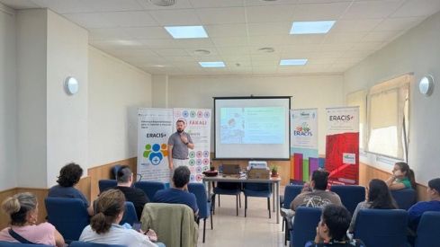 Participantes taller empleo Semana de la Familia de La Línea. Participantes taller empleo Semana de la Familia de La Línea.