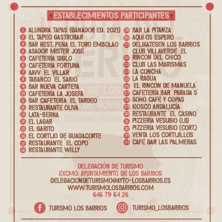 Barea Ruta Ibérico Barea Ruta Ibérico