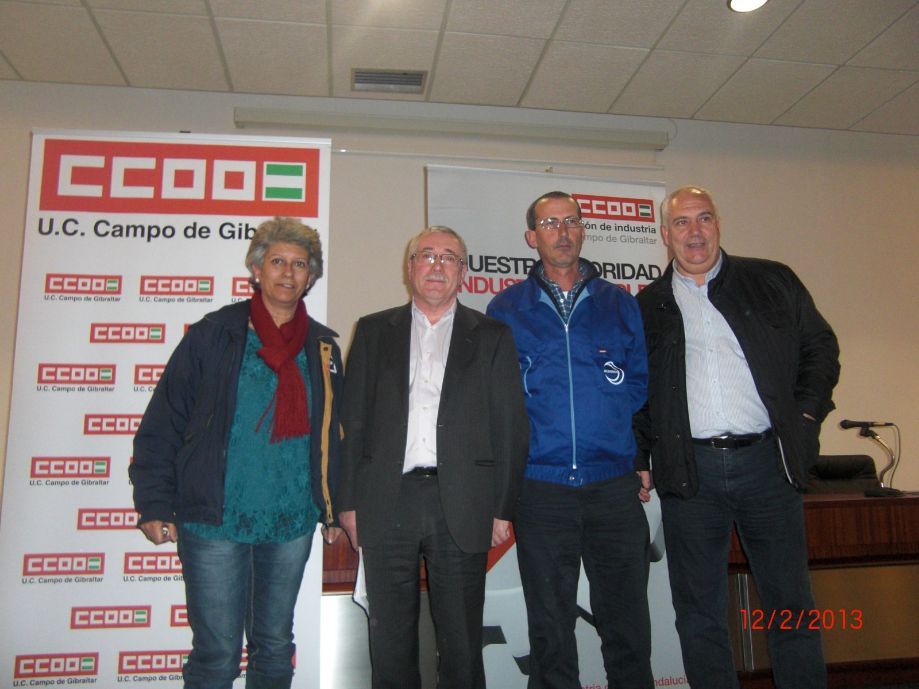 Paqui Candea con Feranadez Toxo, Bianchi y Paco Carbonero Paqui Candea con Feranadez Toxo, Bianchi y Paco Carbonero