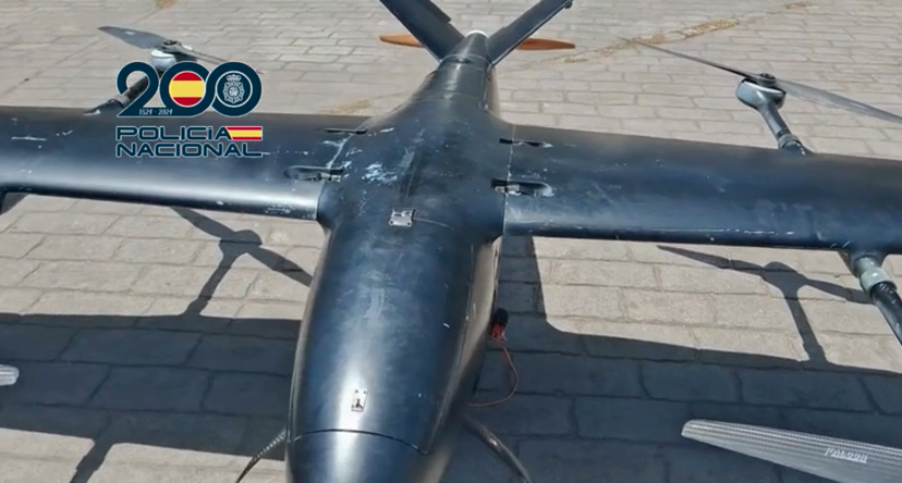 Ocho detenidos por introducir droga en drones capaces de cruzar de Marruecos a Algeciras en pocos minutos
