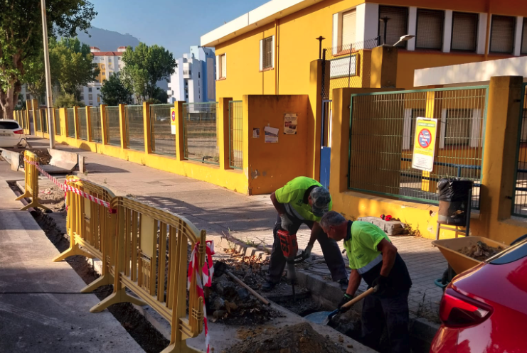 La Línea mejorará las instalaciones educativas con una inversión de 845.000 euros del Plan Cádiz Marcha 