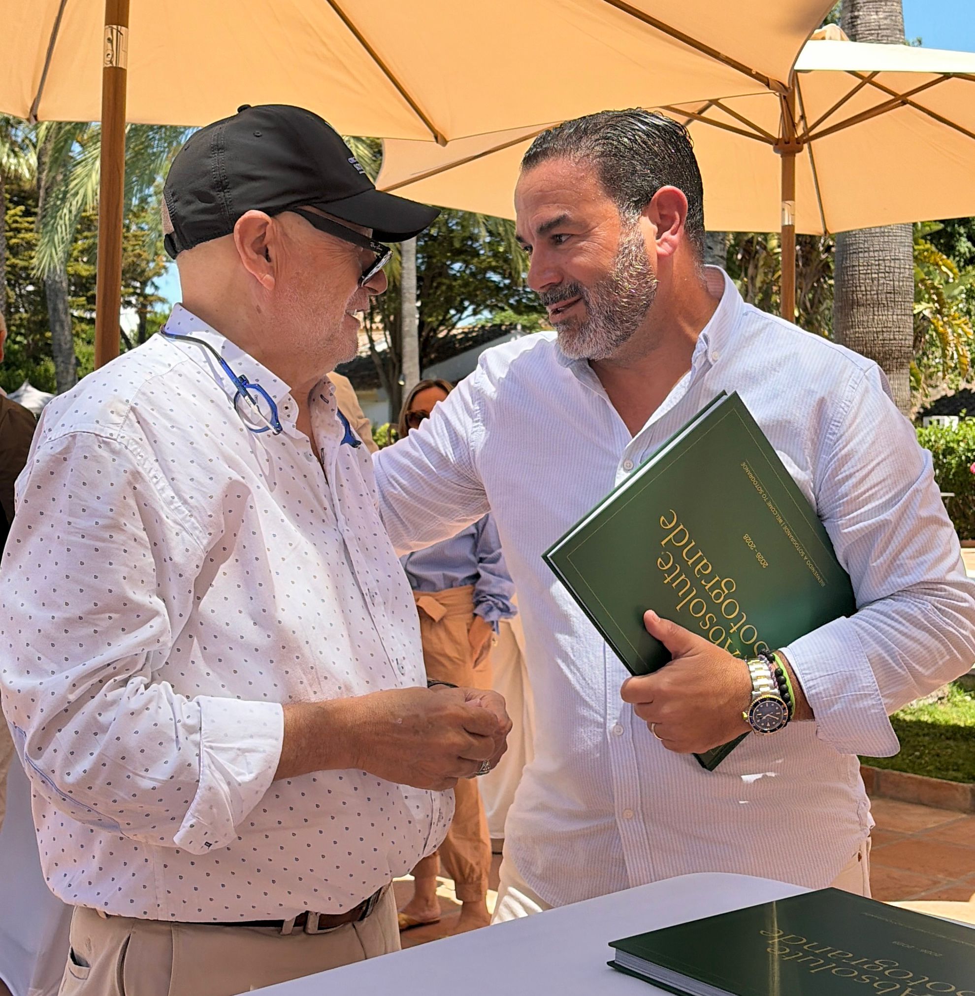 José Luis García Curro Espinar, durante la presentación del Absolute Sotogrande, ayer viernes 29 de mayo. Foto: Sofía Furse. 
