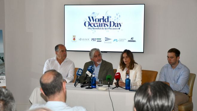 Juan Serván, Miguel Ángel Díez, Rita Jordao y Alfonso Valdivia durante la presentación1