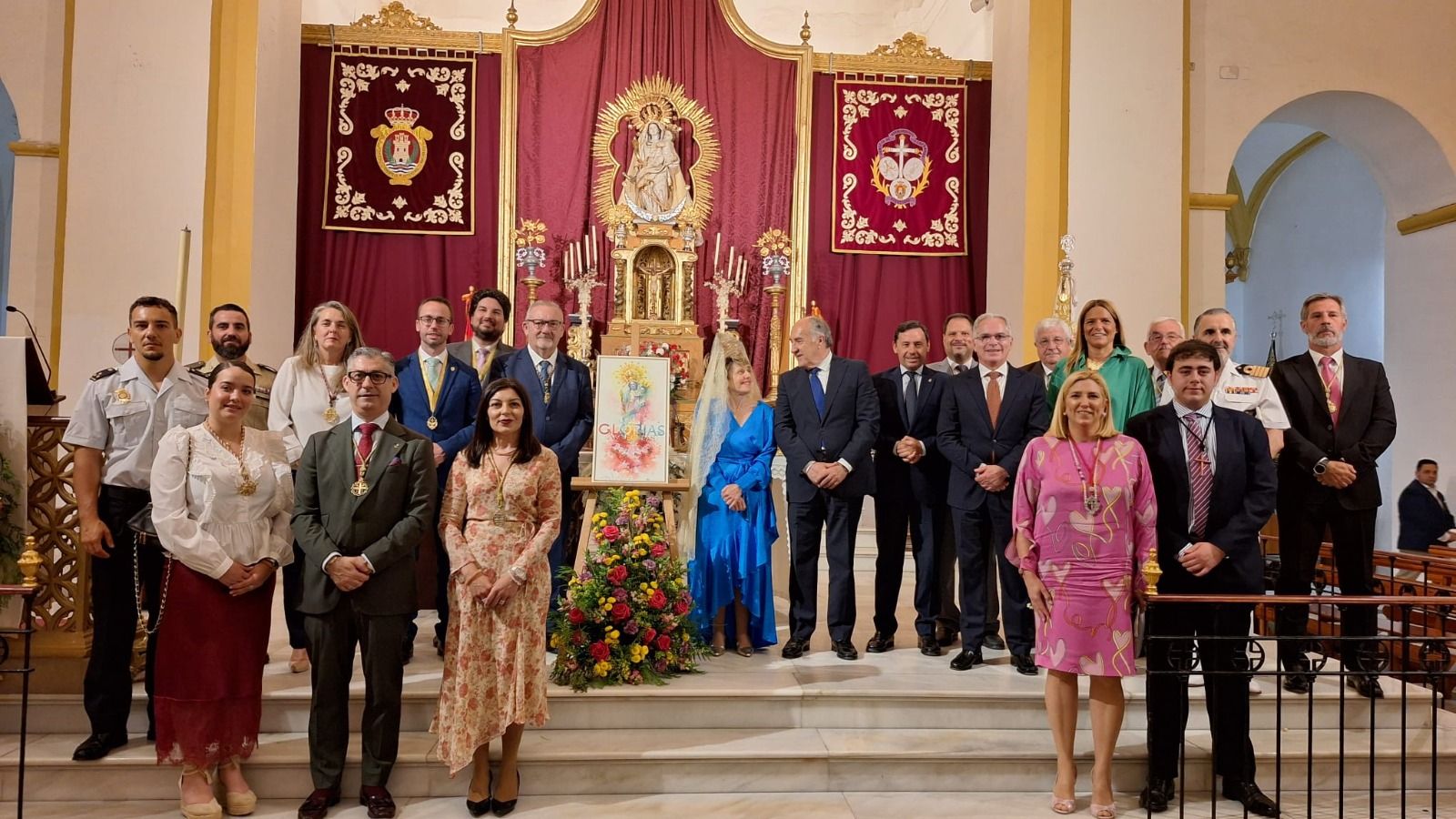 Inmaculada Pérez emociona en el primer Pregón de las Glorias de Algeciras
