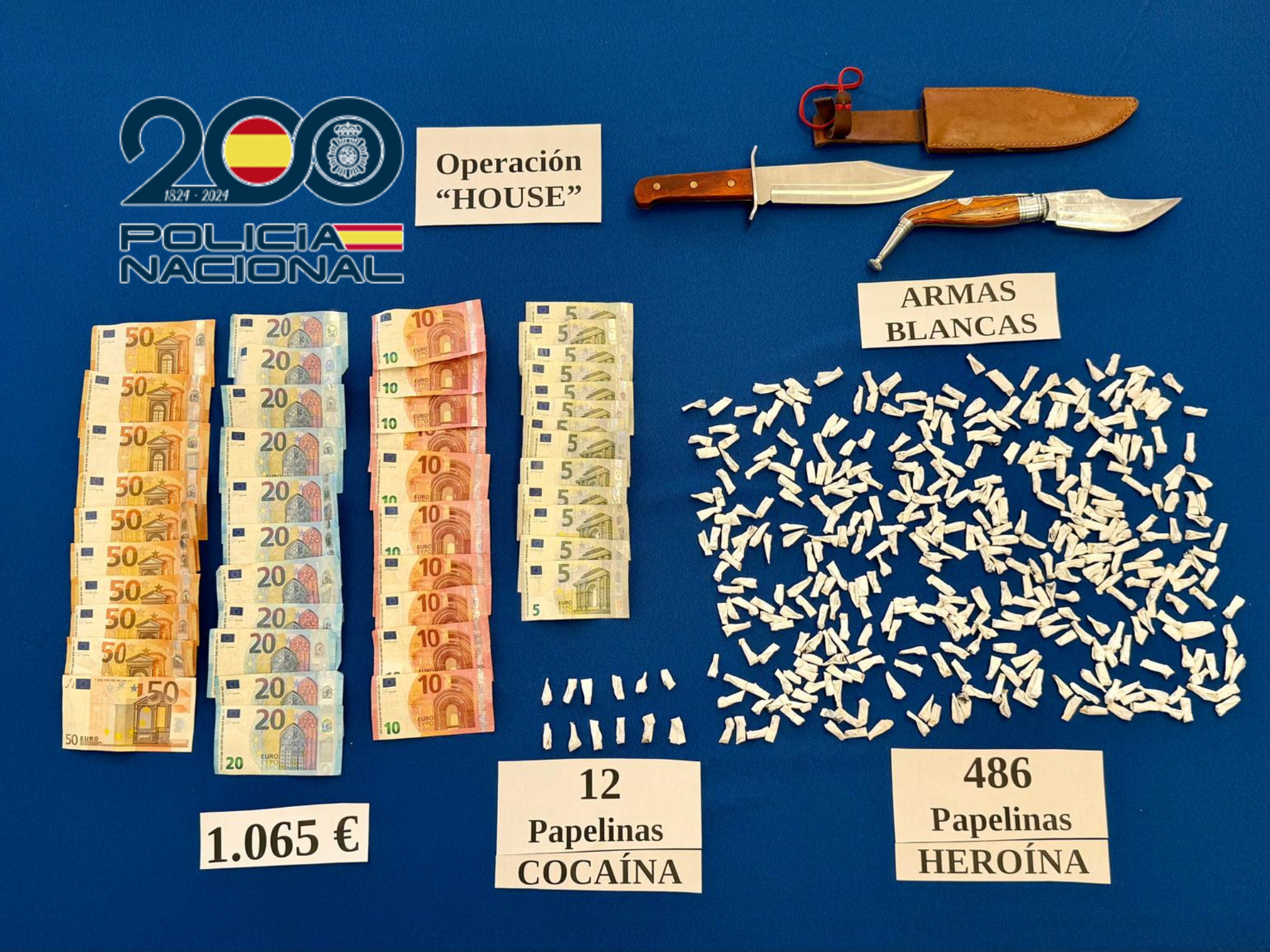 La Policía Nacional desmantela un punto de venta de heroína en las 54 viviendas de Jerez