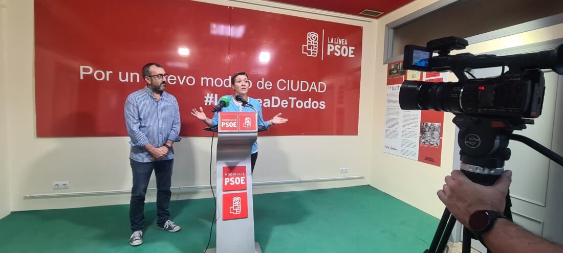 Carrión y Araujo, en rueda de prensa de archivo.