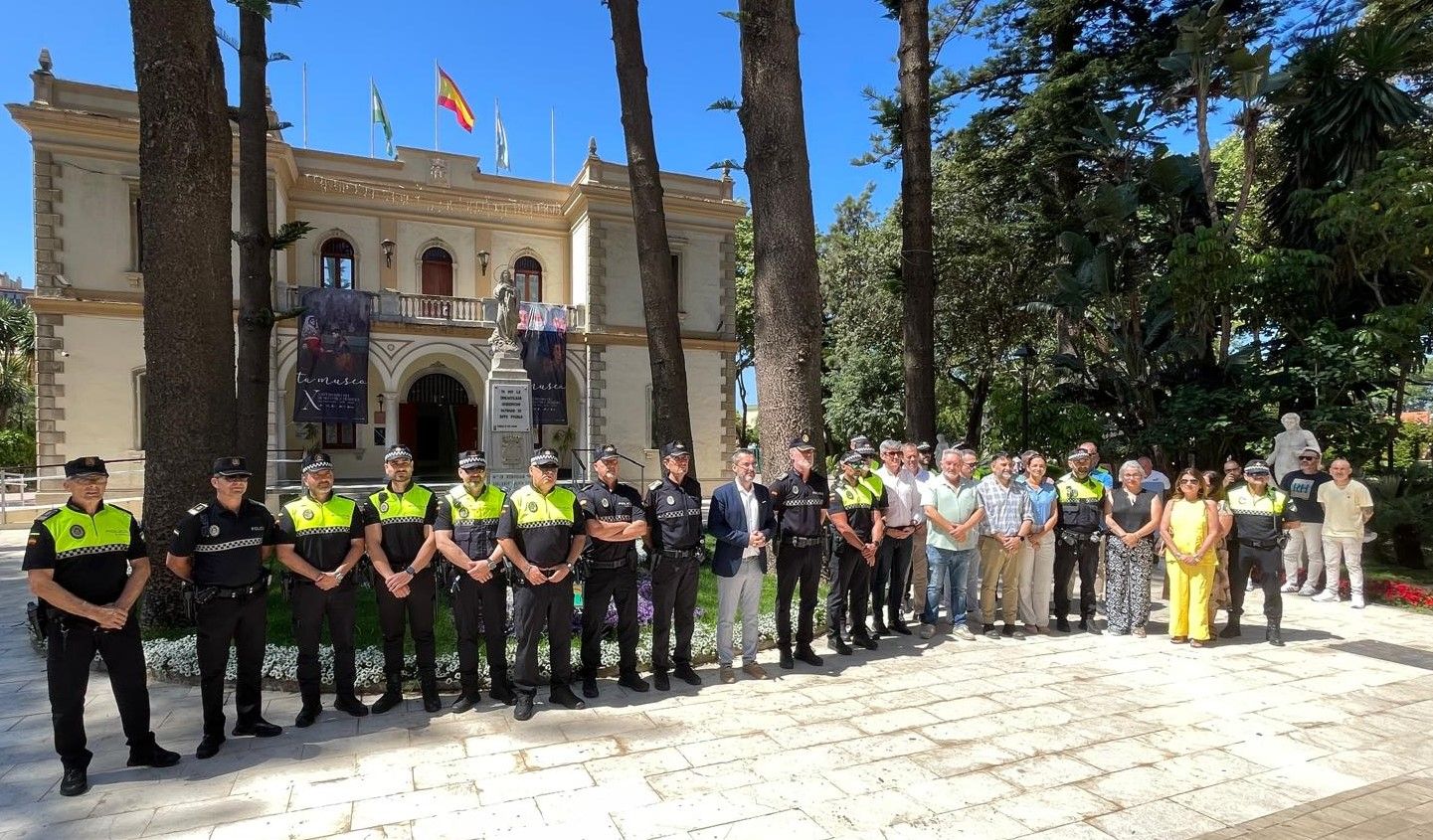 La Línea honra la memoria de Víctor Sánchez en el noveno aniversario de su fallecimiento