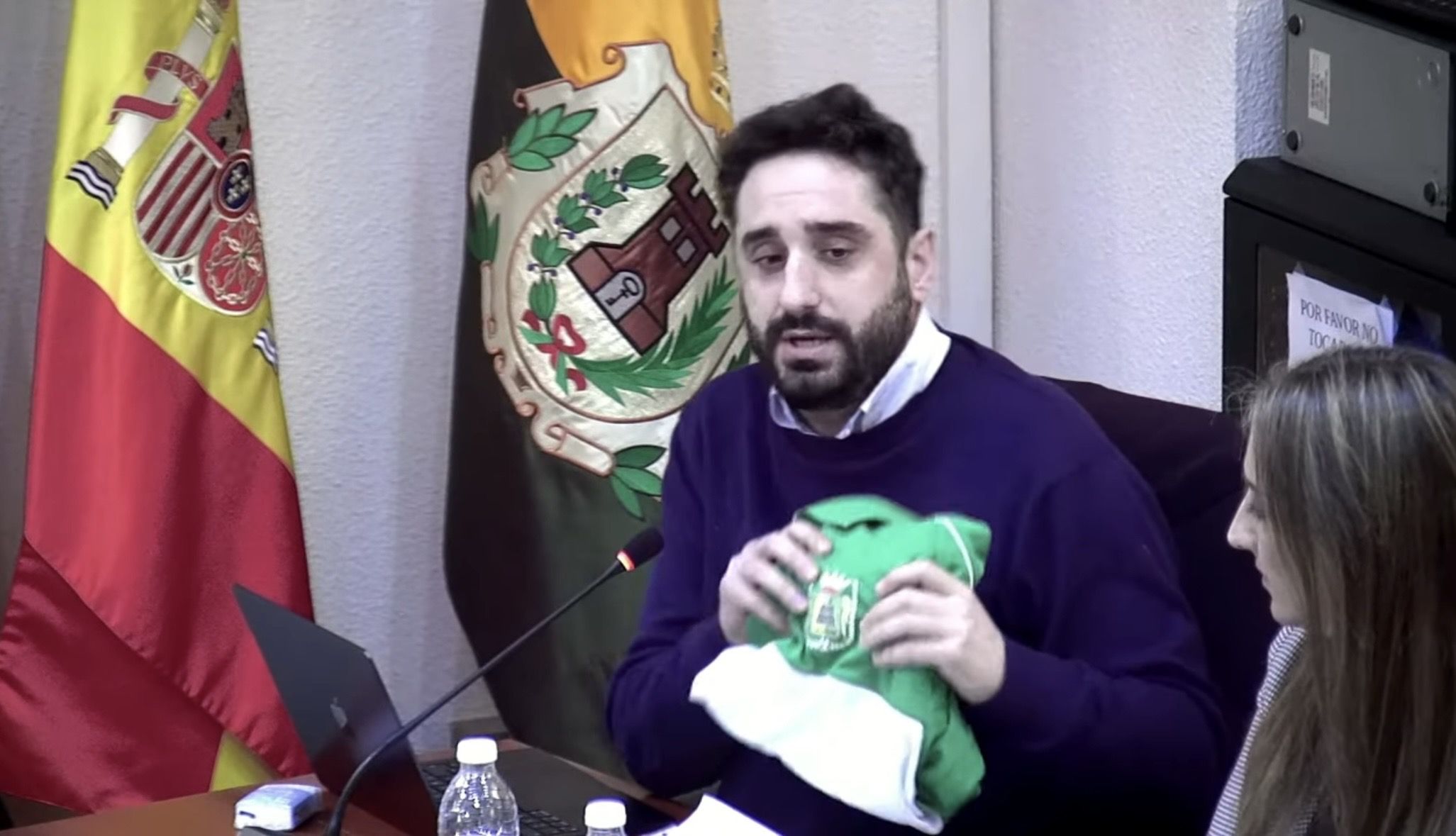 El secretario general del PSOE barreño, Daniel Perea. El PSOE de Los Barrios denuncia ante la justicia la concesión del complejo San Rafael a Reygadas