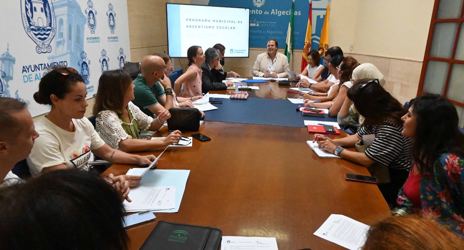 La Comisión de Absentismo Escolar de Algeciras reduce 97 de los casos detectados durante este curso 