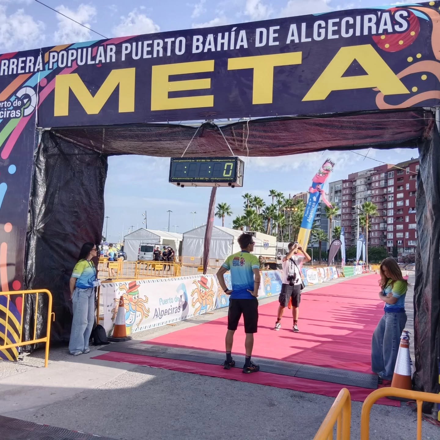 La XXIV Carrera Popular Puerto de Algeciras bate récord con más de 1.700 dorsales