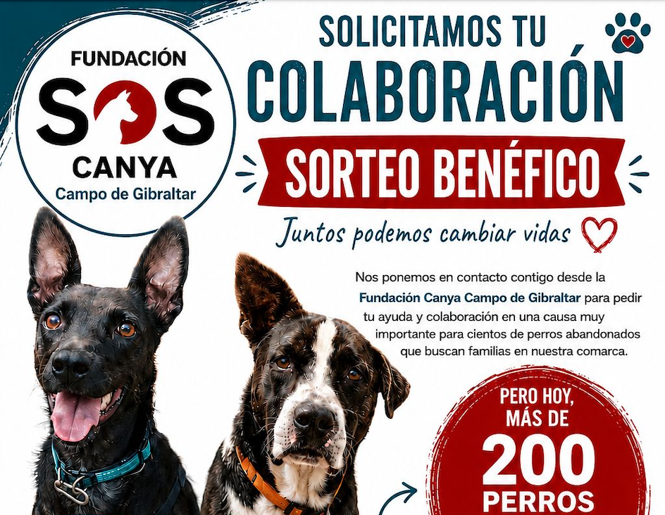 Fundación CANYA organiza un sorteo benéfico para ayudar a más de 200 animales