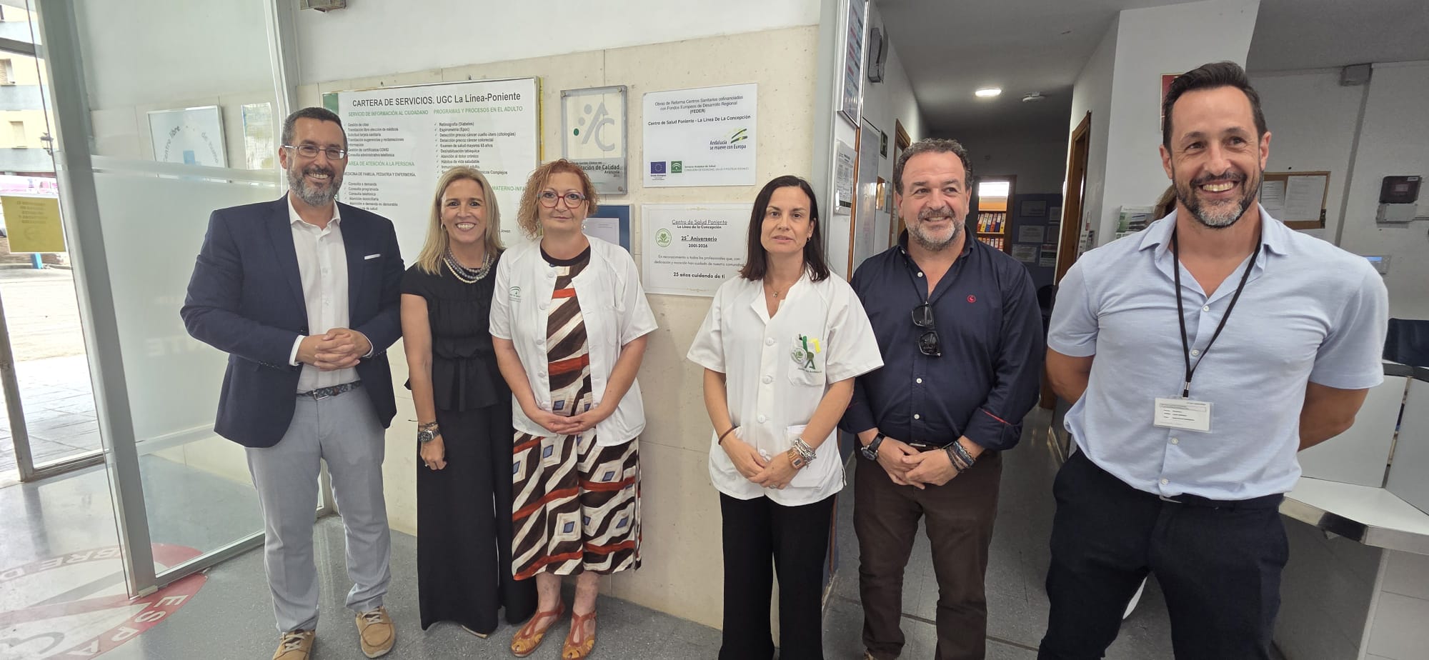 El Centro de Salud Poniente celebra 25 años de atención sanitaria a la población de La Línea